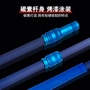 Canne à pêche en fibre de carbone JQWDWS6 pour appâts, action moyenne-lourde, pour eau douce, lancer longue distance - Product Image 5