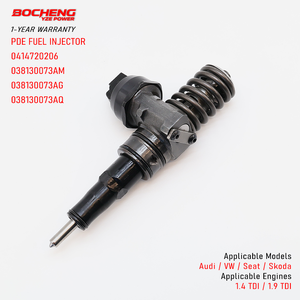 หัวฉีดน้ำมันดีเซล 0414720206 รุ่น 038130073AM 038130073AG สำหรับ VW Audi 1.9 TDI 1.4 TDI - Product Image 1