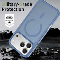 Coque de protection mate bleu foncé Sanfeng pour iPhone 18 17 16 15 Pro Max, sensation peau, antichoc, personnalisable, vente en gros