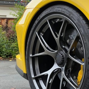 Jantes forgées SHIN FI-R finition noir diamant, légères, Centerlock, 18, 19, 20, 21, 22 pouces, pour Porsche 991 <span class=keywords><strong>GT3</strong></span> - Product Image 3