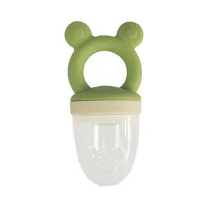 BPA Free Fruit Food Feeder Baby Silicone Feeding Pacifier Bear Holder Teether Toy Soft Nipple Pacifier