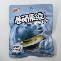 Caramelos de Goma con Sabor a Arándano en Barra, Directo de Fábrica, Bolsa Resellable, OEM, Marca Privada, Venta al Por Mayor, Importador