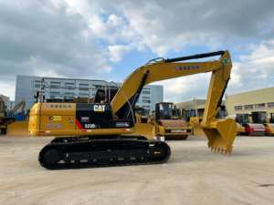 Excavadora CAT 323D2L Usada de Alta Calidad, 23 Toneladas, Excavadora Caterpillar de Segunda Mano 312D 315D 320D 323D 325D 329D 330D en Stock - Product Image 4