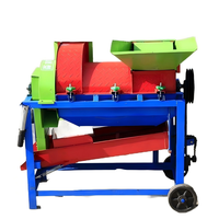 Batteuse multifonctionnelle diesel/électrique Birui pour millet, sorgho, maïs, haute productivité, capacité de 2000 kg/h pour usage domestique et agricole