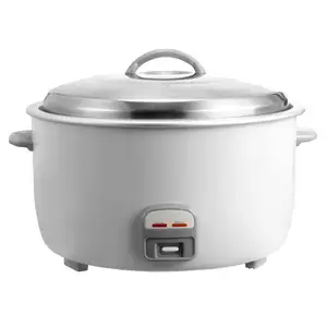 Industrial Electric Cooker Pot Drum Shape 200 Cup 30 Litres 24v Multifunction Commercial Rice Cooker