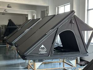 Triangolo in alluminio personalizzato avventura all'aperto rtt hard shell <span class=keywords><strong>camper</strong></span> trailer car truck 4 x4 tenda da tetto da campeggio - Product Image 5