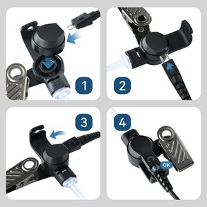 Auriculares Walkie Talkie MaximalPower con Conector Tipo M, Anti-Interferencia, Redes de Radio, Accesorio de Audio de Plástico - Product Image 4