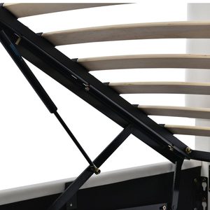 <span class=keywords><strong>Lit</strong></span> LED 16 couleurs changeantes et 4 modes d'éclairage avec meuble de rangement élévateur peu encombrant - Product Image 6