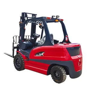 Forklift kabin ekleri için mini klima heli elektrikli dizel 1.5 ton 2 ton forklift