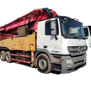 Camion pompe à béton de 49 m de long à vendre, modèle 490C-8S avec châssis Benz, année 2017 - Product Image 1