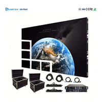 Écran LED d'intérieur pour église, panneau vidéo 500*500mm P3.91, écran LED étanche IP65 pour scène extérieure et événements