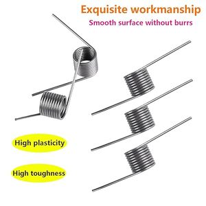 High Quality Stainless Steel Coil <strong>Springs</strong> Custom Torsion Type with Double Straight Ends for Mechanical Equipment - Product Image 5