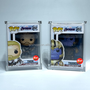 Shp Chất Lượng Cao Rõ Ràng Acrylic 4Inch Hộp Funko Pop Người Lạ Những Điều-Steve Vinyl Hình Với Mạnh Mẽ Nam Châm Top Nắp Bảo Vệ Trường Hợp - Product Image 1