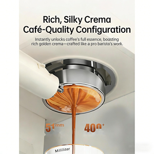 <span class=keywords><strong>Machine</strong></span> à <span class=keywords><strong>expresso</strong></span> semi-automatique à une touche en acier inoxydable avec thermomètre visuel, plateau chauffant et moulin <span class=keywords><strong>intégré</strong></span>, 16-20 tasses, pour hôtels et foyers - Product Image 5