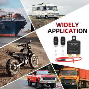 Interrupteur de coupure de batterie à distance de voiture de commande sans fil robuste <span class=keywords><strong>12V</strong></span> 250A interrupteur de déconnexion à distance de batterie automatique pour camion de RV - Product Image 6