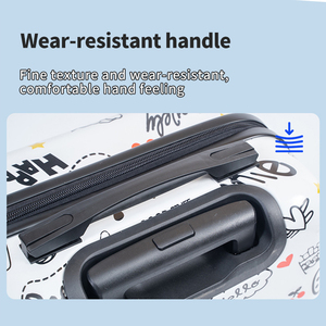 Juego de Maletas de <span class=keywords><strong>Viaje</strong></span> Expandibles Ligeras de ABS Impresas en Fábrica, 3 Piezas, Gran Capacidad, OEM Disponible - Product Image 4