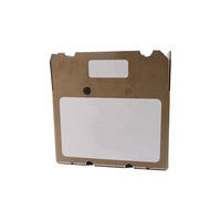 Boîte en carton imperméable à bas prix, enduite de cire, pour l'emballage de légumes et fruits frais, taille, couleur et design personnalisables, boîte en papier pour le transport