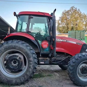 Tractor de <span class=keywords><strong>segunda</strong></span> <span class=keywords><strong>mano</strong></span> con ruedas de granja a control remoto, caja de 125a 130hp 4x4wd con pequeño mini equipo agrícola compacto, cargador frontal - Product Image 4