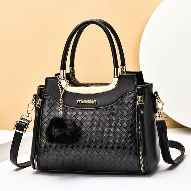 2023 New Designer Large Capacity Women Bag Fashion PU leather Shoulder Crossbody Bag Ladies Purse And Handbag