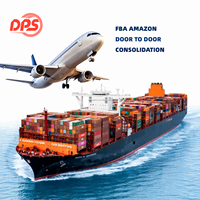 Agente de Carga FBA, Envío Marítimo y Aéreo de China a Estados Unidos, Envío AMZ DDP Puerta a Puerta, Servicio Completo de Entrega de Carga