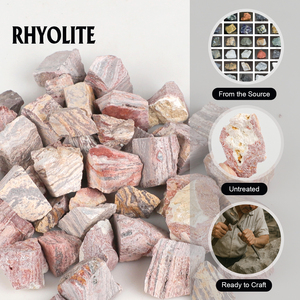 Spécimen de <span class=keywords><strong>roche</strong></span> rhyolite Style Feng Shui et mascotte <span class=keywords><strong>Roche</strong></span> ignée <span class=keywords><strong>volcanique</strong></span> felsique avec structure de bande de débit - Product Image 2
