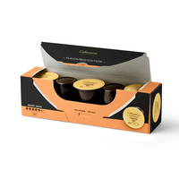 Boîte d'emballage personnalisée en carton pour capsules de café Nespresso avec logo