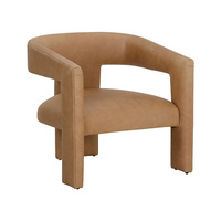 Fauteuil d'appoint moderne en cuir PU pour salon, vente en gros.