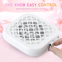 Aspirateur à poussière pour ongles portable à forte aspiration avec filtre double couche pour la collecte de poussière de manucure sans poudre, protection respiratoire
