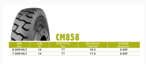 Neumáticos Radiales para Camioneta Ligera 6.50-16 y 7.00-16, Nuevos y Eficientes para Reemplazo/Reparación - Product Image 2