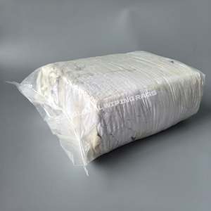 Trapos Industriales de Algodón Blanco Grado A, Trapos de Felpa Blancos para Uso Industrial, Trapos de Algodón Blancos - Product Image 1