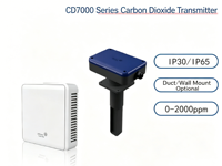 Capteur de dioxyde de carbone NDIR, transmetteur de CO2 pour la qualité de l'air, flexible pour la climatisation et l'automatisation des bâtiments, 4-20mA 0-10V, unité de montage mural ou en conduit