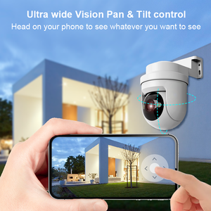 Câmera de Rede 4MP Tuya WiFi PTZ Externa Sem Fio de Segurança CCTV IP Câmera IP65 à Prova d'Água - Product Image 5
