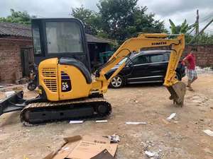 Excavateur sur chenilles Komatsu PC35 d'occasion de haute qualité 3.5 tonnes au meilleur prix Composants du moteur principal à vendre - Product Image 2