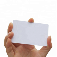 Cartes de contrôle d'accès intelligentes en PVC F08 en gros, puces RFID NFC, mini-tags, cartes de visite, étanches, pour paiement hôtelier, cadeaux, cartes 13,56 MHz