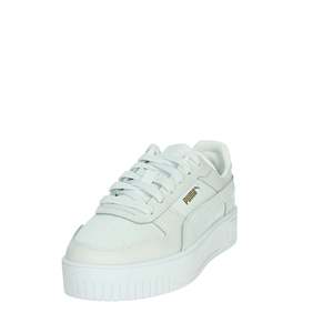 Sneakers con Plateau e Lacci per Ragazze, Bianche 393846, in Tela Imbottita alla Moda - Product Image 6