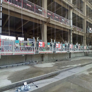 Mạ kẽm điện bị đình chỉ nền tảng với treo giỏ làm việc nền tảng cho xây dựng bức tường xây dựng - Product Image 6