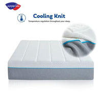 Günstige Kingsize-Matratze für Schlafzimmer, Maßgefertigte Box-Matratze mit Kühlfunktion, Natürlicher Latex und Memory-Schaum
