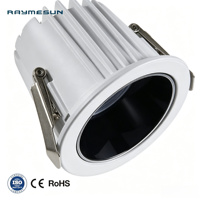Leimai - Foco LED Empotrable de Techo de Aluminio IP65 de 3 W, 7 W, 15 W, para Sala de Estar, Dormitorio, Pasillo, Alto CRI 97 Ra