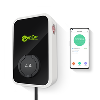 Zencar Smart 7KW Wallbox EV-Ladestation Modell WA 32A Elektrofahrzeug-Ladestation Typ 2 Steckdose mit WLAN-App OCPP