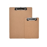 Clips pour documents en bois A4, dossiers de prise de notes de bureau, clips papillon, supports pour blocs-notes, clips pour menu, supports pour croquis rapides