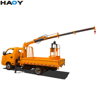 HAOY Grue de chantier 1,8 tonne avec télécommande pour camionnette