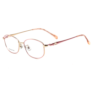 Montature per Occhiali da Vista Quadrate Piccole Personalizzate per Donna in Lega Metallica - Product Image 3