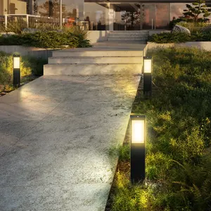 Led Lights Garden Decoration Christmas Outdoor Up Aluminium Waterproof Lamp Powered 3D Landscape Lawn Light