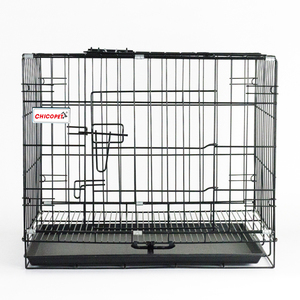 Venta al por mayor Indor plegable de lujo Xl Xxl jaula de hierro grande pájaro mascota Perrera de alta resistencia jaula para perros con ruedas jaula para mascotas - Product Image 2