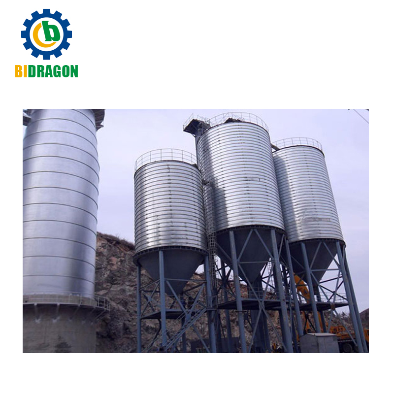 Бункер-силос для корма животных, силос для хранения зерен пшеницы, кукурузы, 50 тонн, 100 тонн, 200 тонн, 1000 тонн