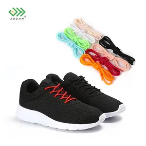 Разноцветные Полиэстеровые шнурки JOGHN, подходят для летающей тканой обуви, кроссовок, походной обуви, кроссовок, шляп, веревок, брюк, веревок, шнурки