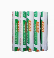 Moderne TPO Thermoplastische Polyolefin-Flachdachabdichtungsmembran für Schwimmbäder & Teiche Bauindustrie-Anwendungen