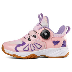 Chaussures de badminton pour grands enfants, légères, antidérapantes, avec bouton rotatif, confortables et ventilées - Product Image 2