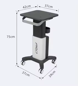 2026 Hot Selling Adjustable Salon <b>Trolley</b> Cart Stainless Steel Beauty Stand Medical <b>Mobility</b> Table With 4 Wheels Dark Gray - Product Image 2