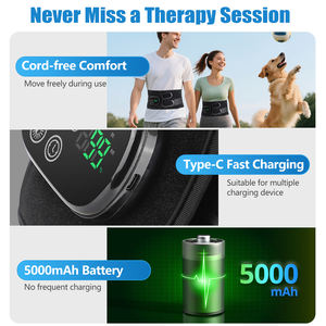 Schnur loses Rotlicht therapie gerät Knet massage Elektrische Lendenwirbel stütze Bauch gurt heizung Rückens tütze Taillen massage gerät - Product Image 5